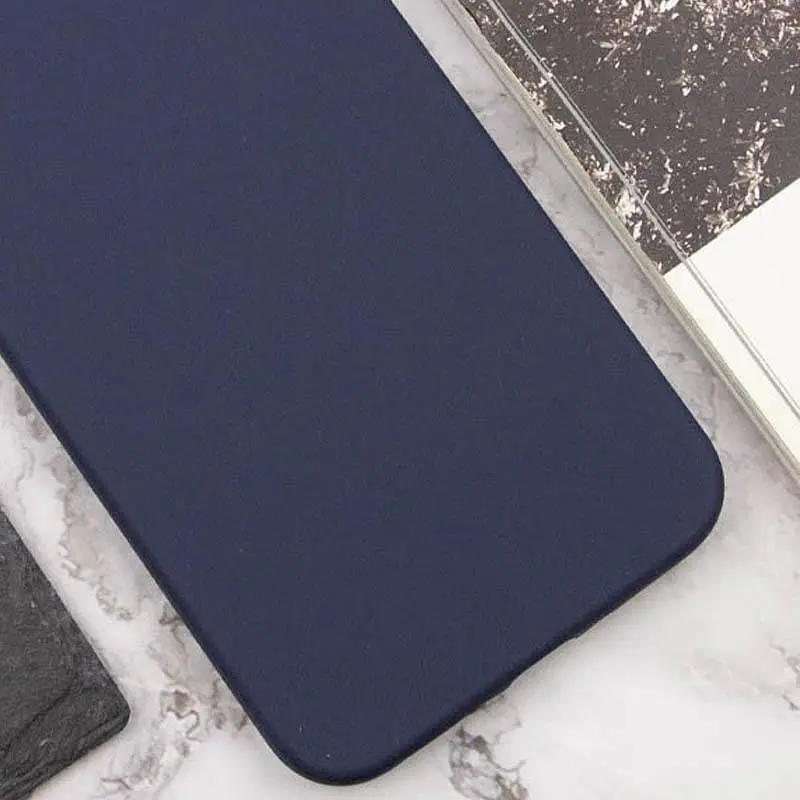 Чохол Lakshmi Silicone Cover Full Camera (AAA) для Xiaomi Redmi 12 Темно-синій / Midnight blue - фото 3