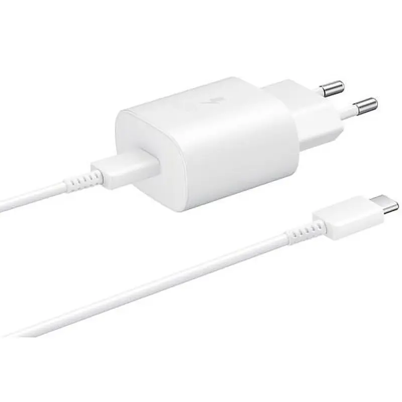 Зарядний пристрій Samsung 25W PD Wall Charger White (EP-TA800XWEGRU) - фото 5