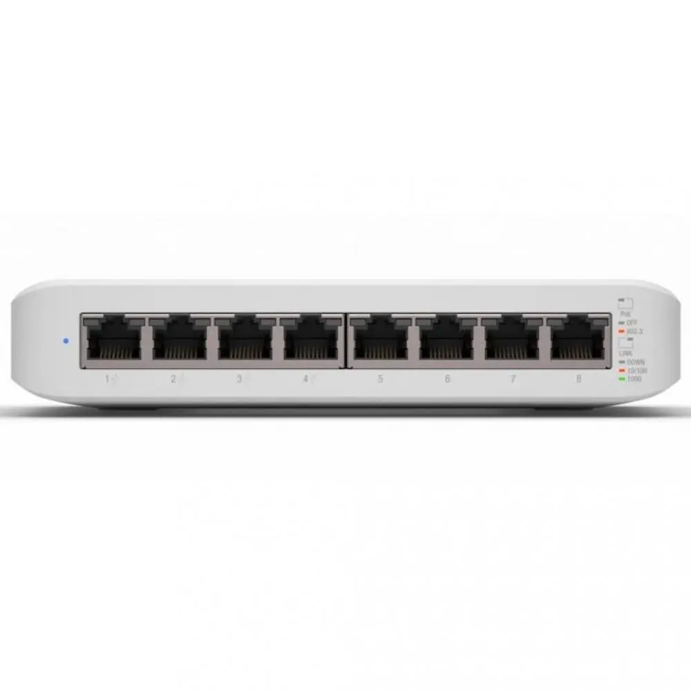 Комутатор керований рівня 2 Ubiquiti UniFi Switch Lite 8 PoE USW-Lite-8-PoE - фото 6