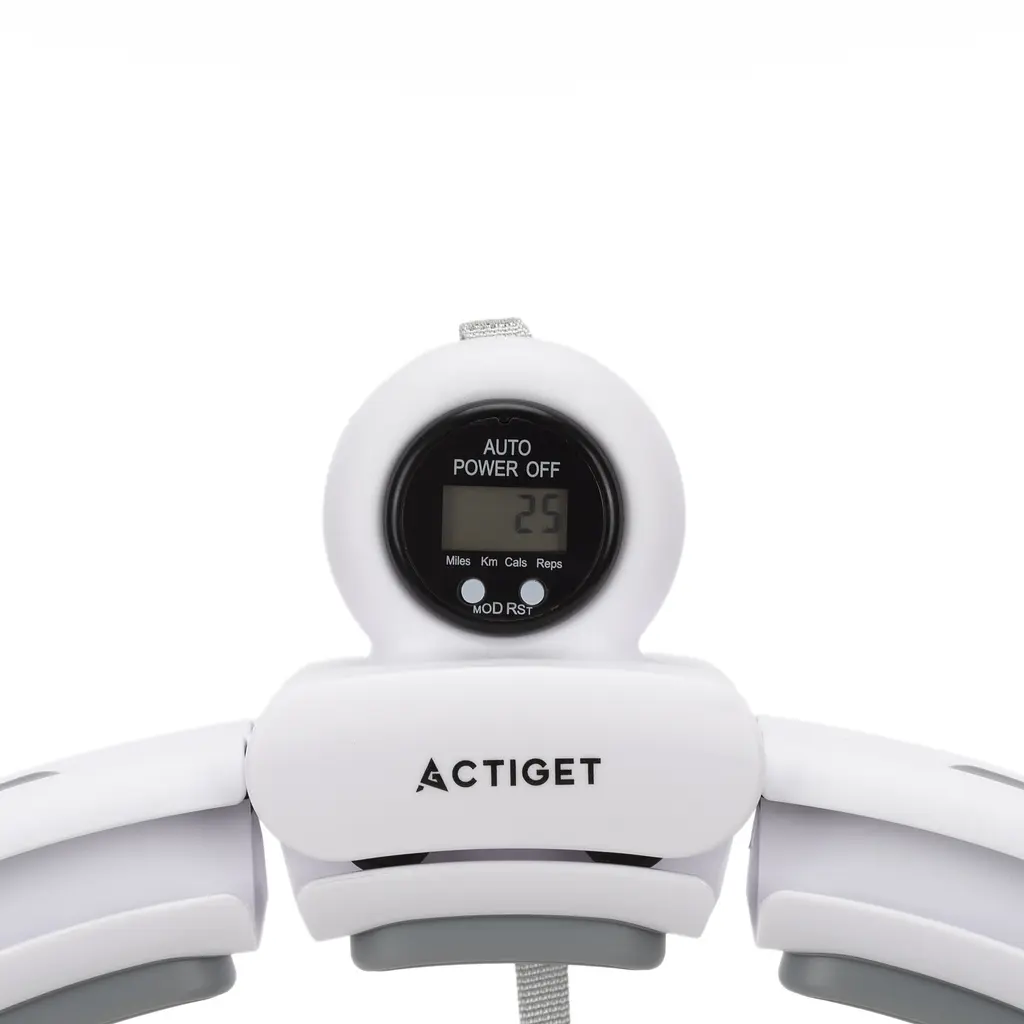 Обруч для талії Actiget (хулахуп) масажний, з обтяженням ACT0140 White - фото 7