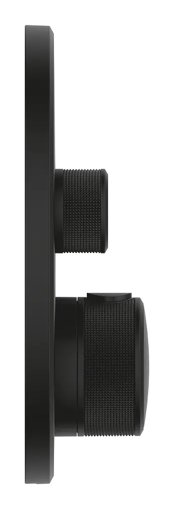 Термостат для встраиваемого монтажа на 3 выхода Grohe Grohtherm SmartControl 29508KF0, Черный матовый - фото 2