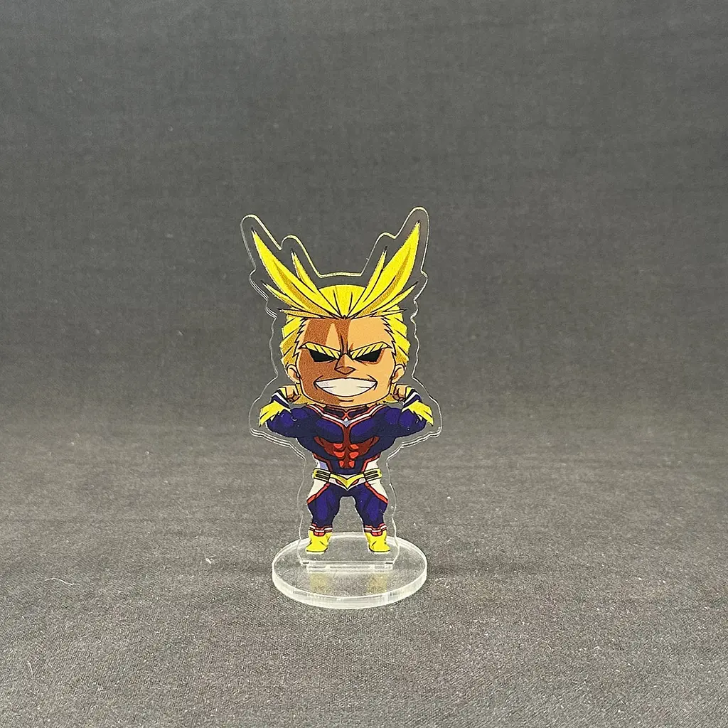 Акрилова колекційна фігурка Chibi Моя геройська академія Всемогутній 10 см - фото 2