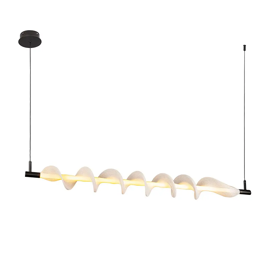 Люстра LED Levistella 7813089 (1200) BK, 16W, 3000K, чорний метал, стельова для стелі - фото 2