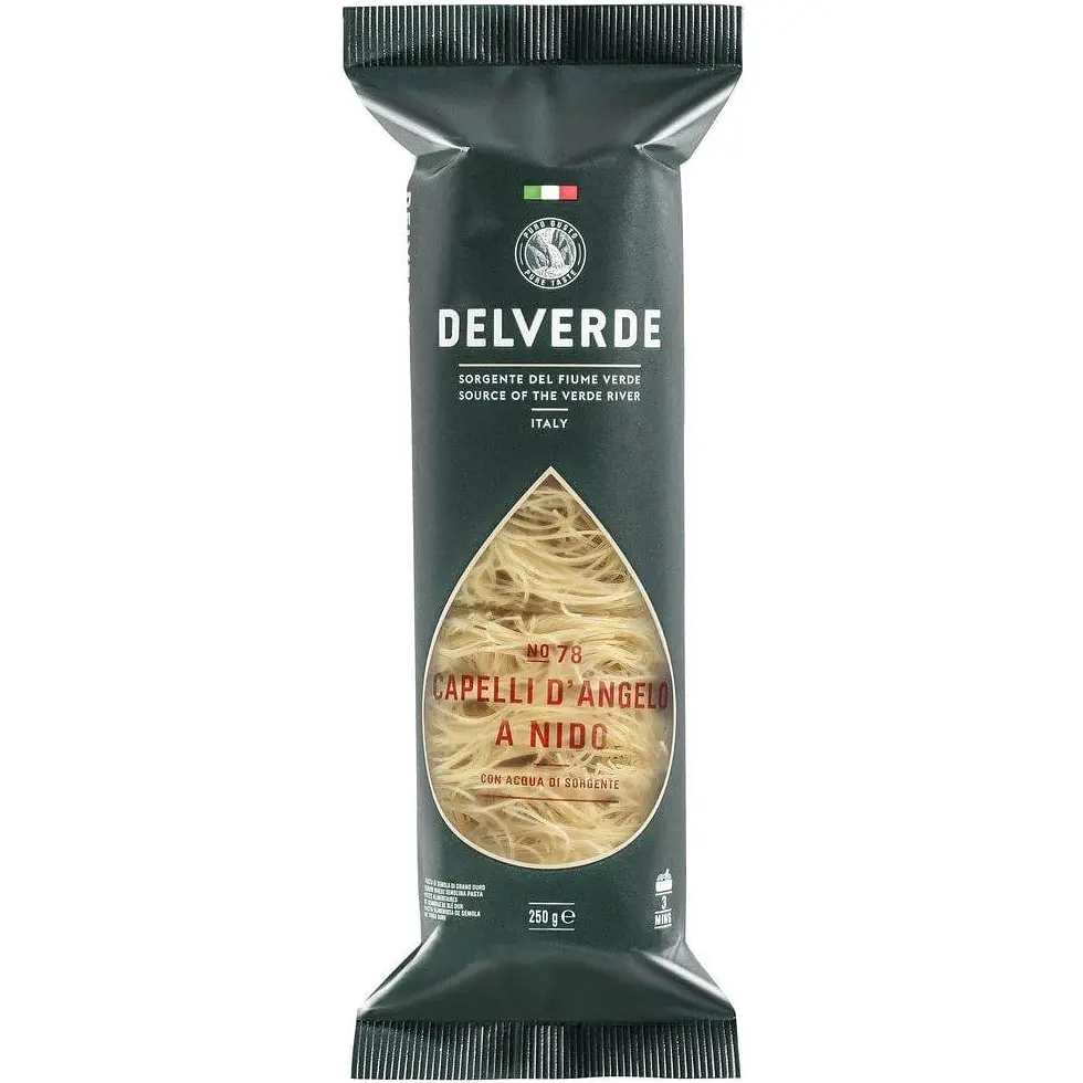 Макарони Delverde Capelli D'angelo a Nido №78, 250 г