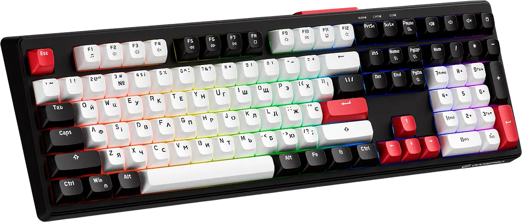 Клавіатура GamePro GK650 RGB Black - фото 3