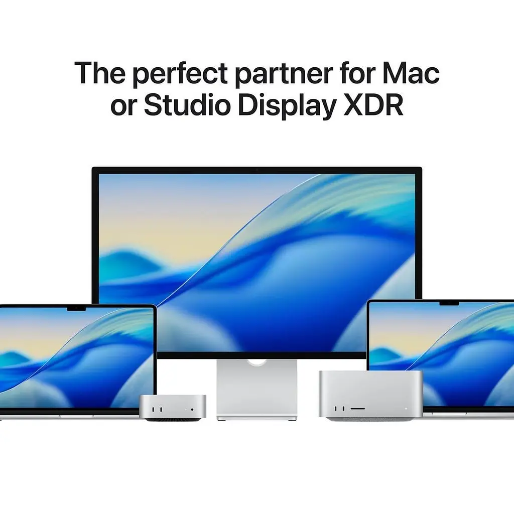 Монітор Apple 27" Studio Display Standard Glass (Tilt-adjustable Stand) 5K IPS 60Hz (MFEX4RU/A) - фото 9