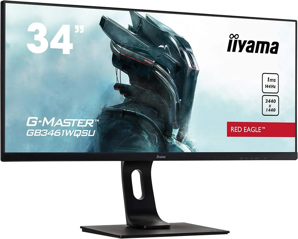 Б/В ігровий монітор 34" Iiyama GB3461WQSU-B1 UltraWide 144Hz - фото 2