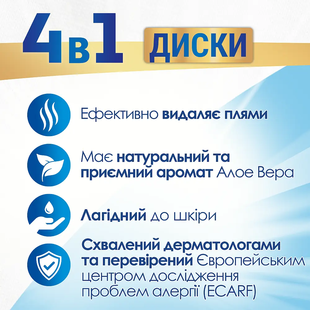 Капсули для прання Persil Диски Сенсітів, 11 шт. - фото 4