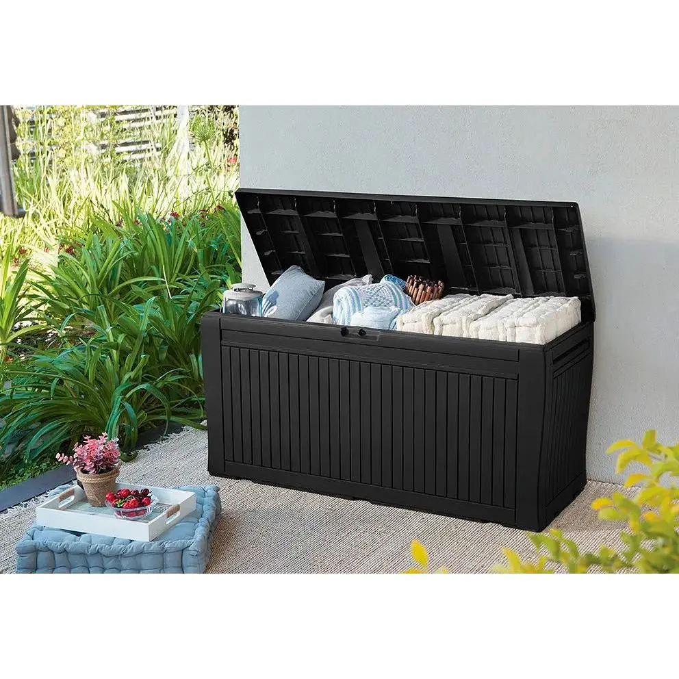 Ящик для хранения Keter Comfy 270 л графит. - фото 5