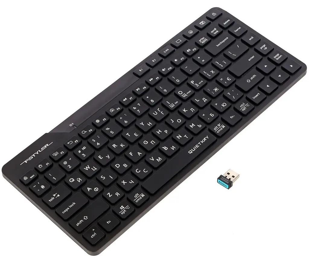 Клавиатура A4Tech Fstyler FBK26C AS Black (FBK26C AS (Black)) - фото 4