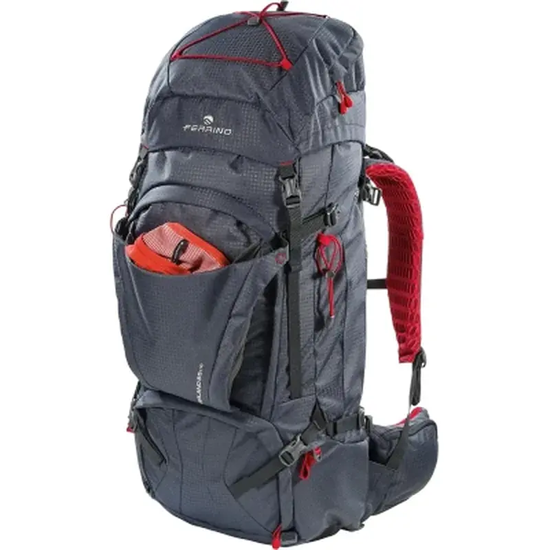 Рюкзак туристичний Ferrino Overland 65+10L Dark Grey (75671HCC) (926459) - фото 4