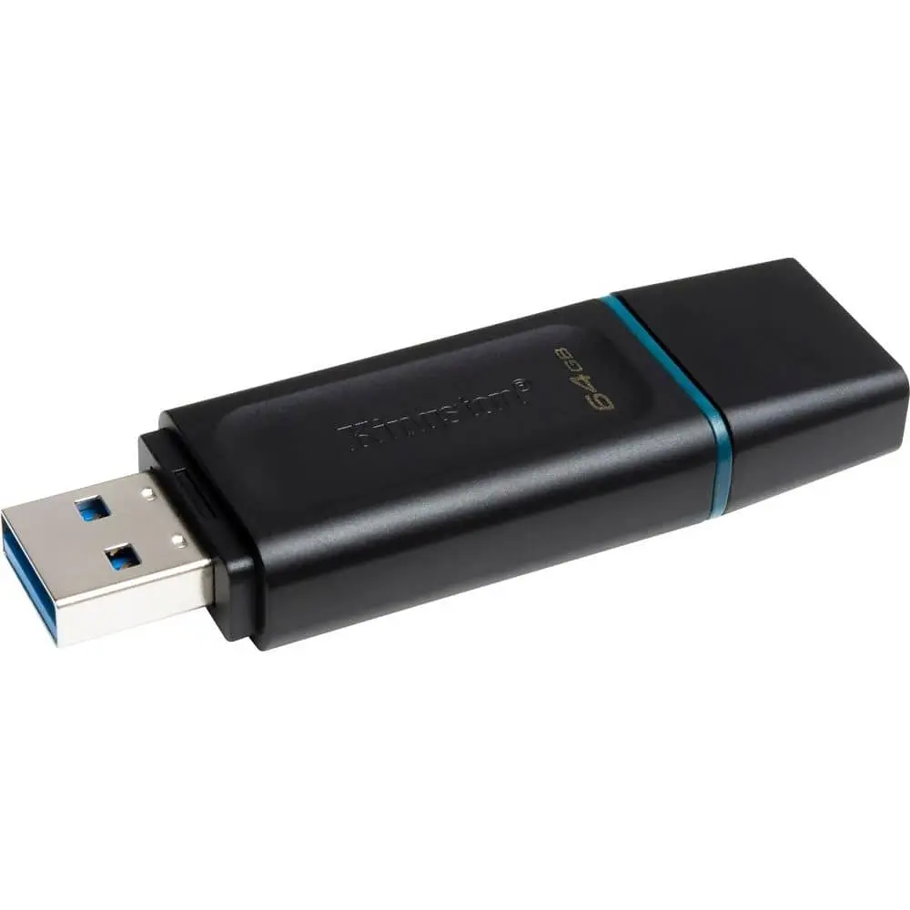 Флеш-накопичувач Kingston DataTraveler Exodia 64Gb USB3.2 Black-Teal (DTX/64GB) - фото 4