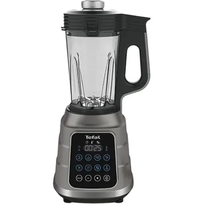 Блендер стаціонарний вакуумний Tefal Ultrablend Vacuum Boost 1300 Вт чаша 2500 мл додаткова чаша 1400 мл сріблясто-чорний (BL985A31) - фото 2
