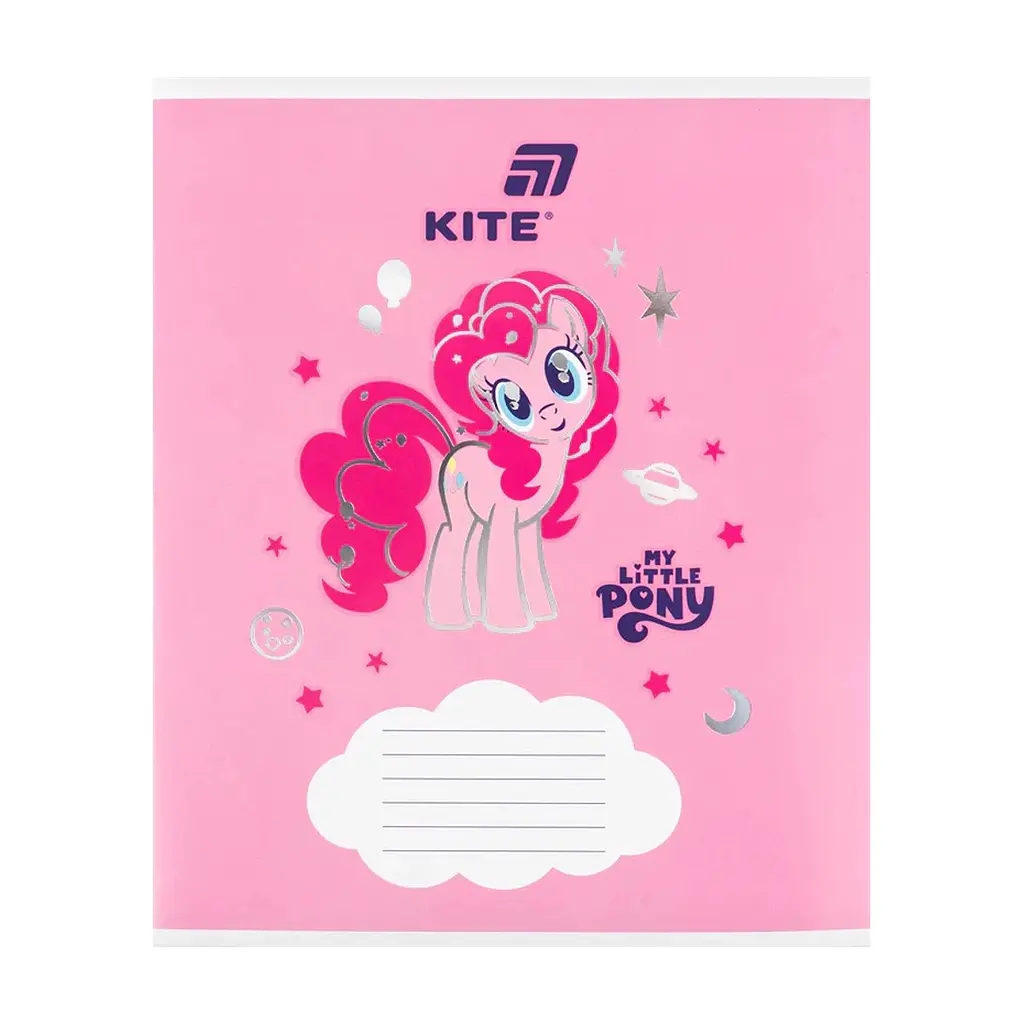 Зошит Kite My Littke Pony, 12 аркушів, коса лінія (LP26-235), в асортименті - фото 8
