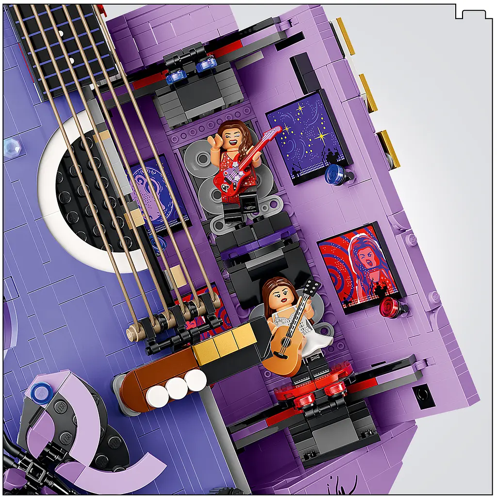 Конструктор LEGO Editions Music Подвійна гітара Олівії Родріґо 1228 ел. (43031) - фото 7