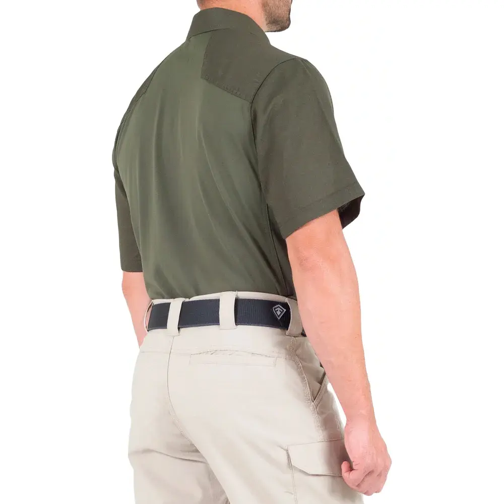 Теніска поло First Tactical Men’s V2 Pro Performance Short Sleeve Shirt M Green - фото 4