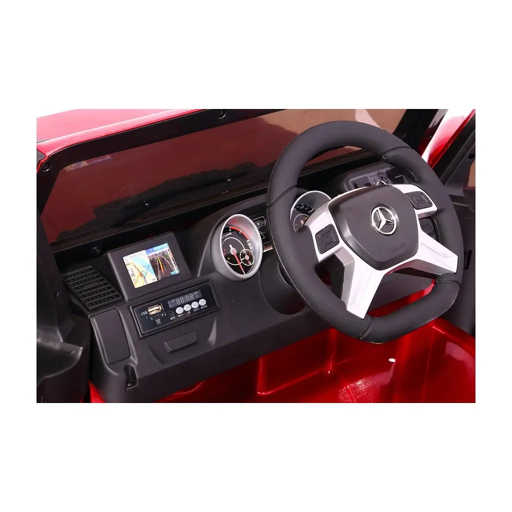 Электромобиль Ramiz Mercedes AMG G65 лакированный 12 В на пульте управления, Red (PA.G65.EXL.CR) - фото 13