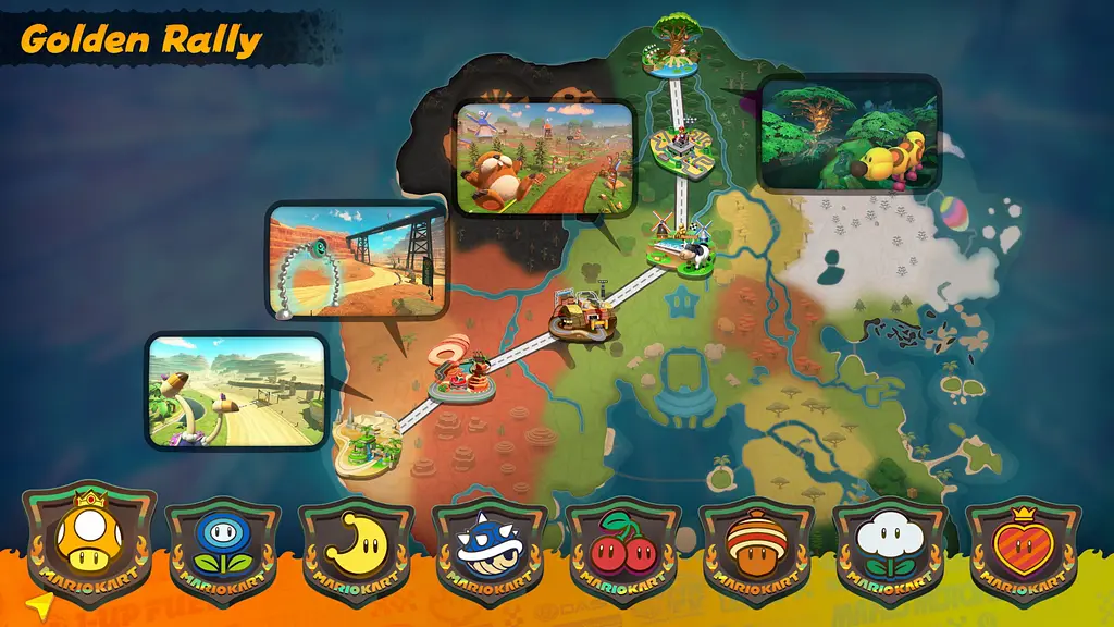 Гра Sony PlayStation консольна Switch 2 Mario Kart World, картридж - фото 8