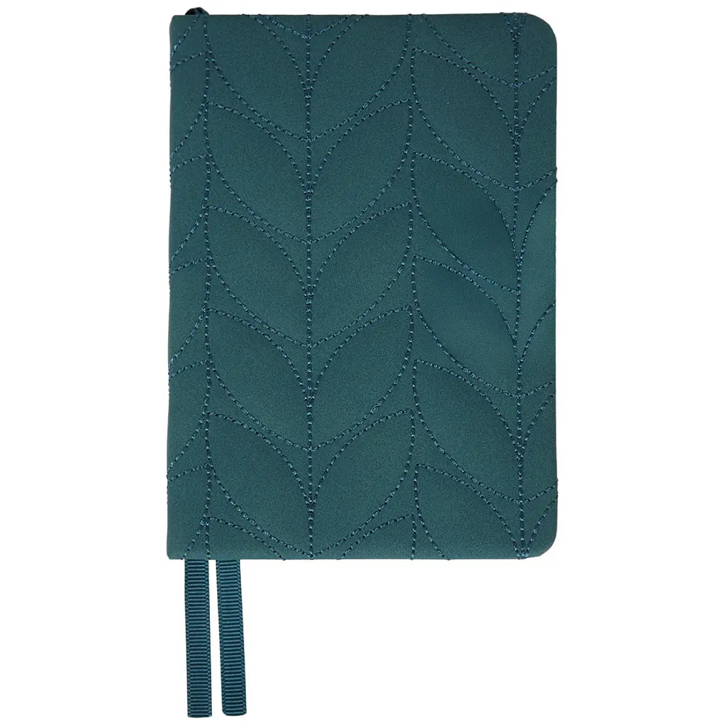 Дневник А6 Leo Planner недатированный Vibe жесткий темно-бирюзовый 320 страниц (252709) - фото 1