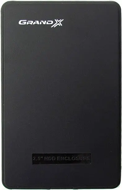 Кишеня зовнішня Grand-X HDE22 2.5" USB 2.0 black - фото 5