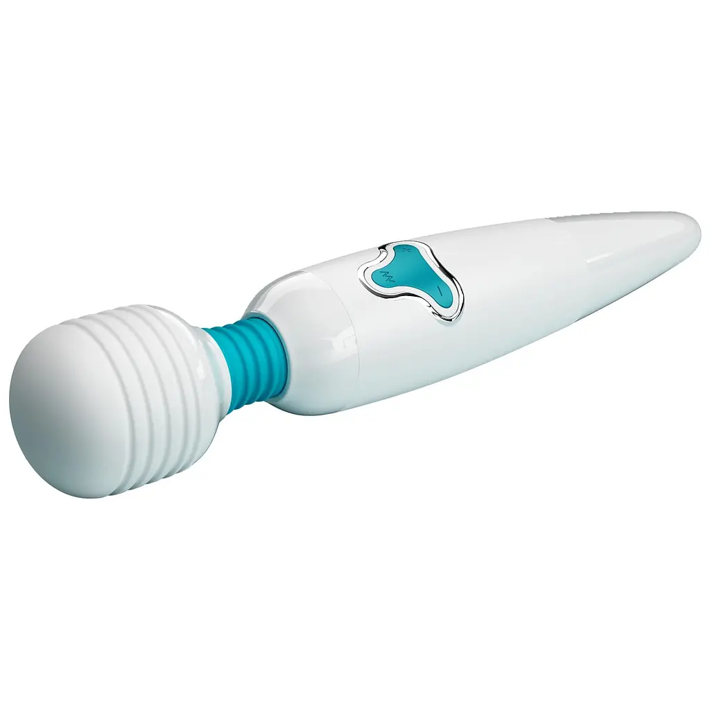 Вібромасажер Pretty Love Body Wand Cloud, 25 см (білий) - фото 3