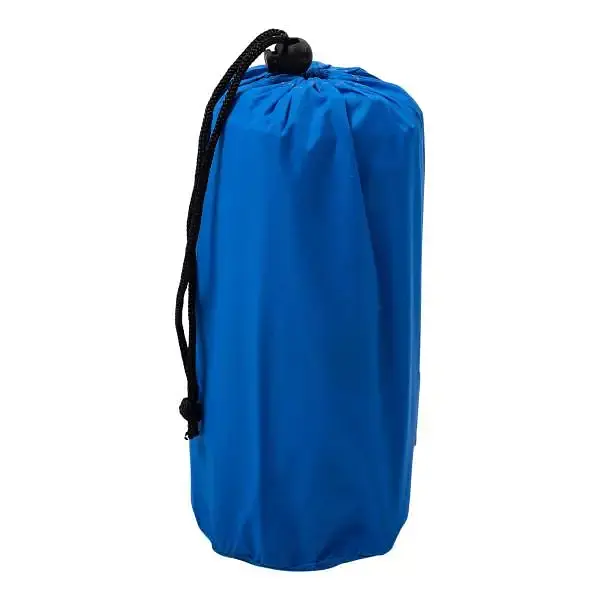 Матрас надувной Lugi из TPU 190х55х3 см с подушкой синий SJ-0084BL - фото 8