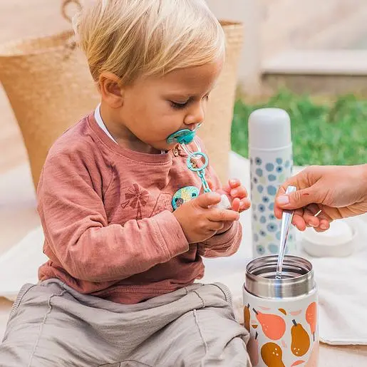 Термос Suavinex Go natural 500 мл блакитний (401502) - фото 3