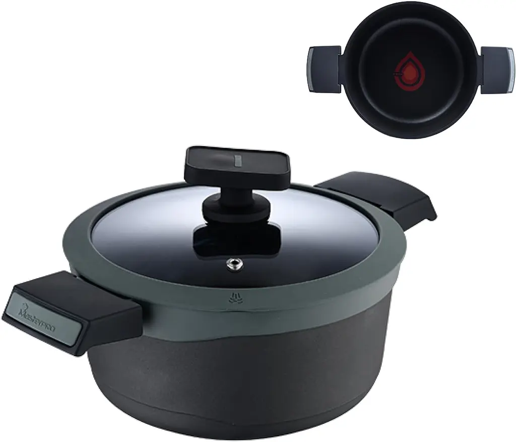 Каструля з кришкою MasterPro Gastro reeco, 2,7 л (BGMP-8106)