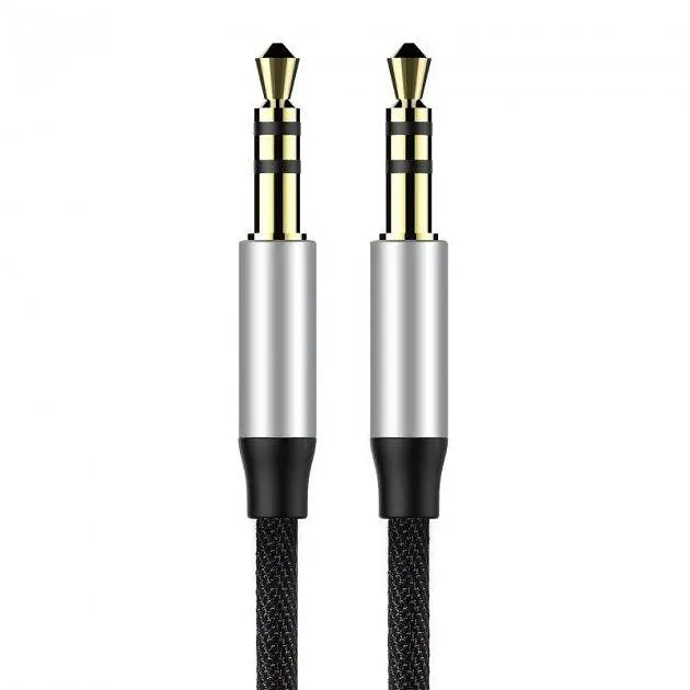 Кабель AUX Baseus Yiven Audio Cable M30 1.5 м черный (CAM30-CS1) - фото 4