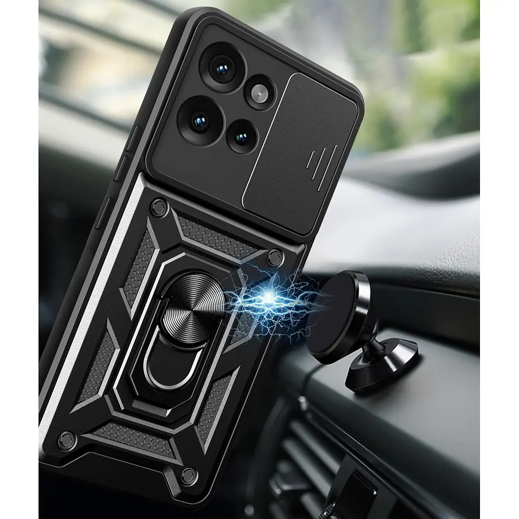 Чохол до мобільного телефона BeCover Military Motorola Edge 50 Black (713050) - фото 4