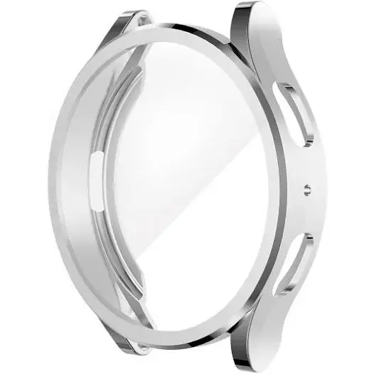 Чохол-накладка DK CDK Silicone Face Case для Samsung Galaxy Watch4 (R870 / R875) 44mm (015081) (silver) - фото 3