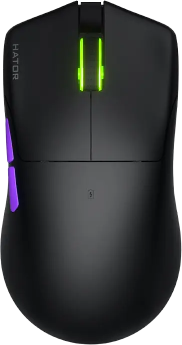 Миша бездротова Hator Pulsar 3 Ultra 4K RGB Black (HTM680) - фото 2