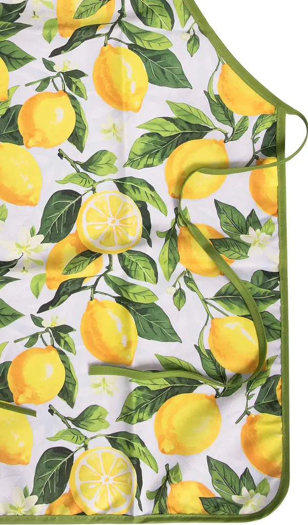 Фартух Ardesto Sicilian lemons 60х80см, 100% поліестер, зелений (ART12LM) - фото 2