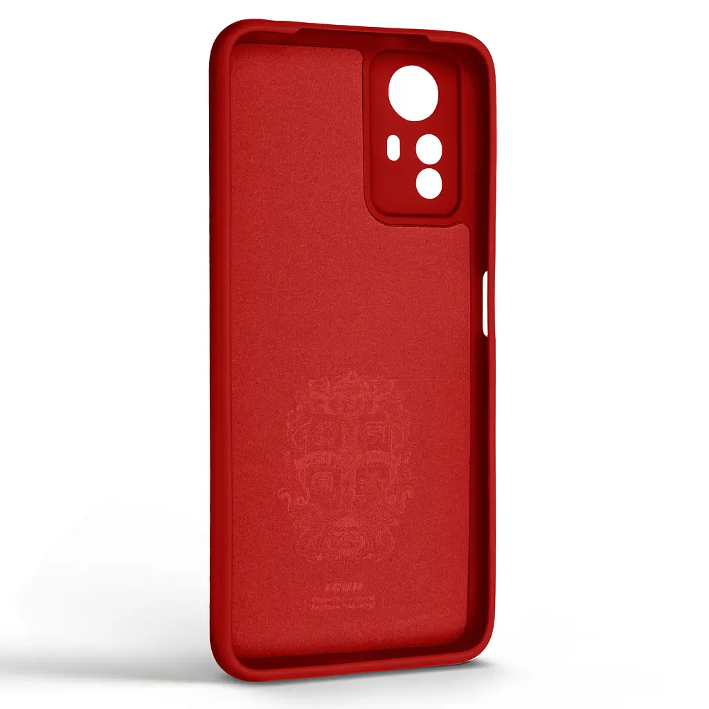 Силиконовый чехол для Xiaomi Redmi Note 12S 4G, Icon Ring, красный, панель-накладка, с кольцом-подставкой на 360°, противоударный, возможность использования магнитных держателей, ArmorStandart (ARM68810) - фото 2
