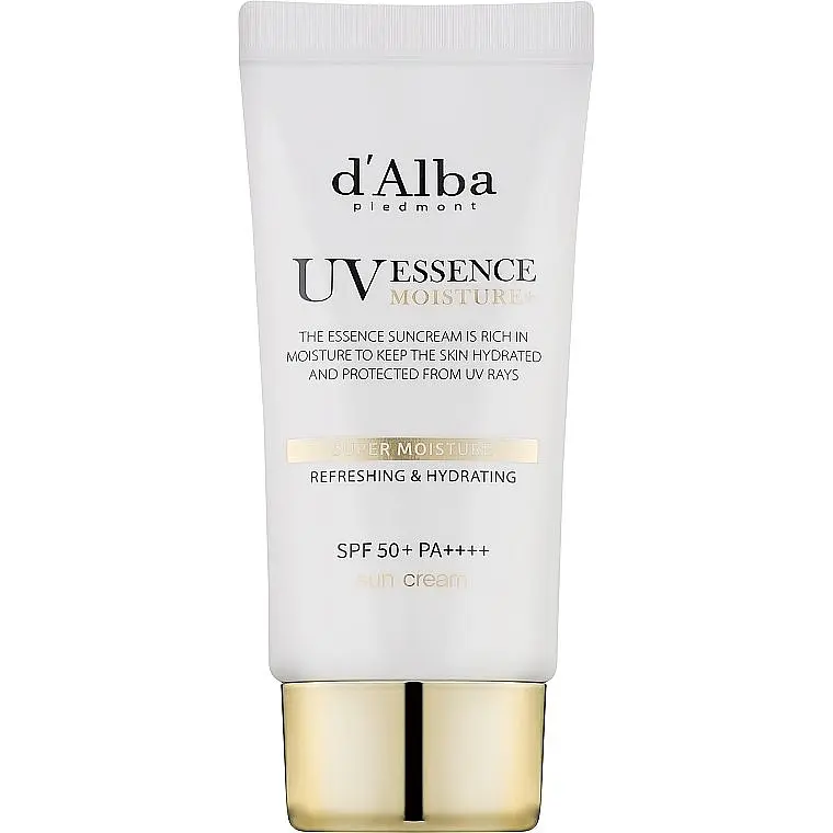 Суперзволожувальний сонцезахисний крем D'Alba Super Moisture Essence Sun Cream з SPF 50+ PA++++ 50 мл - фото 2