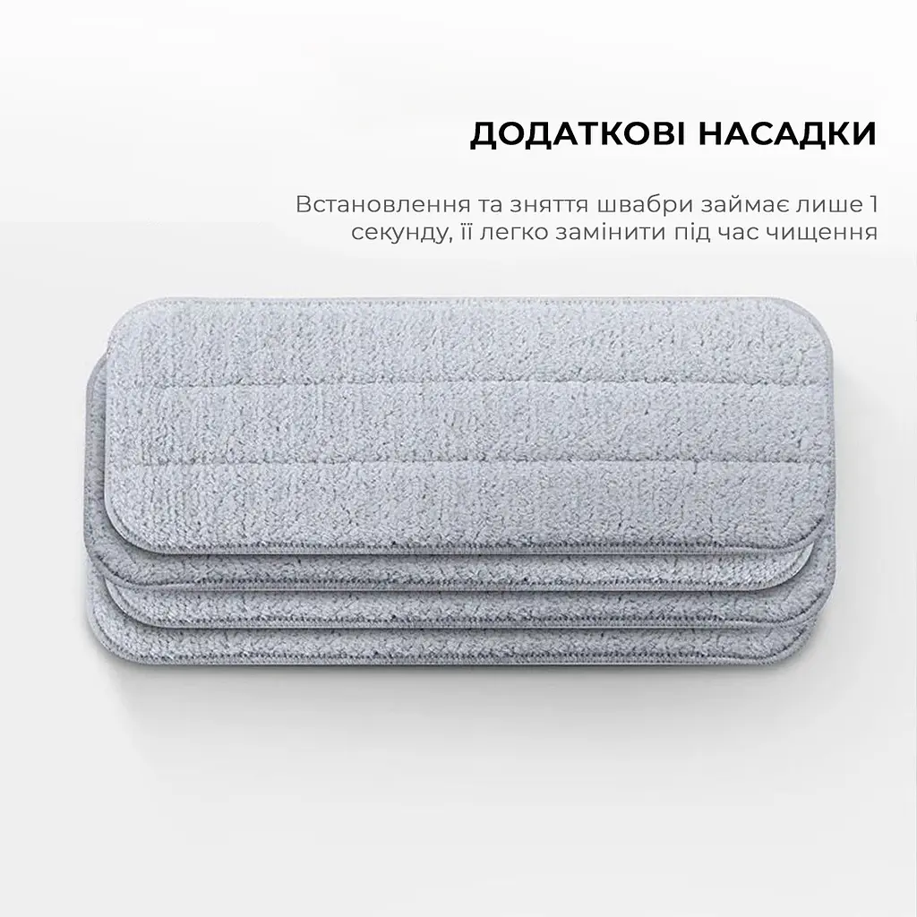 Підлогонатирач/Швабра з роспилювачем Deerma Spray Mop White TB500 - фото 11