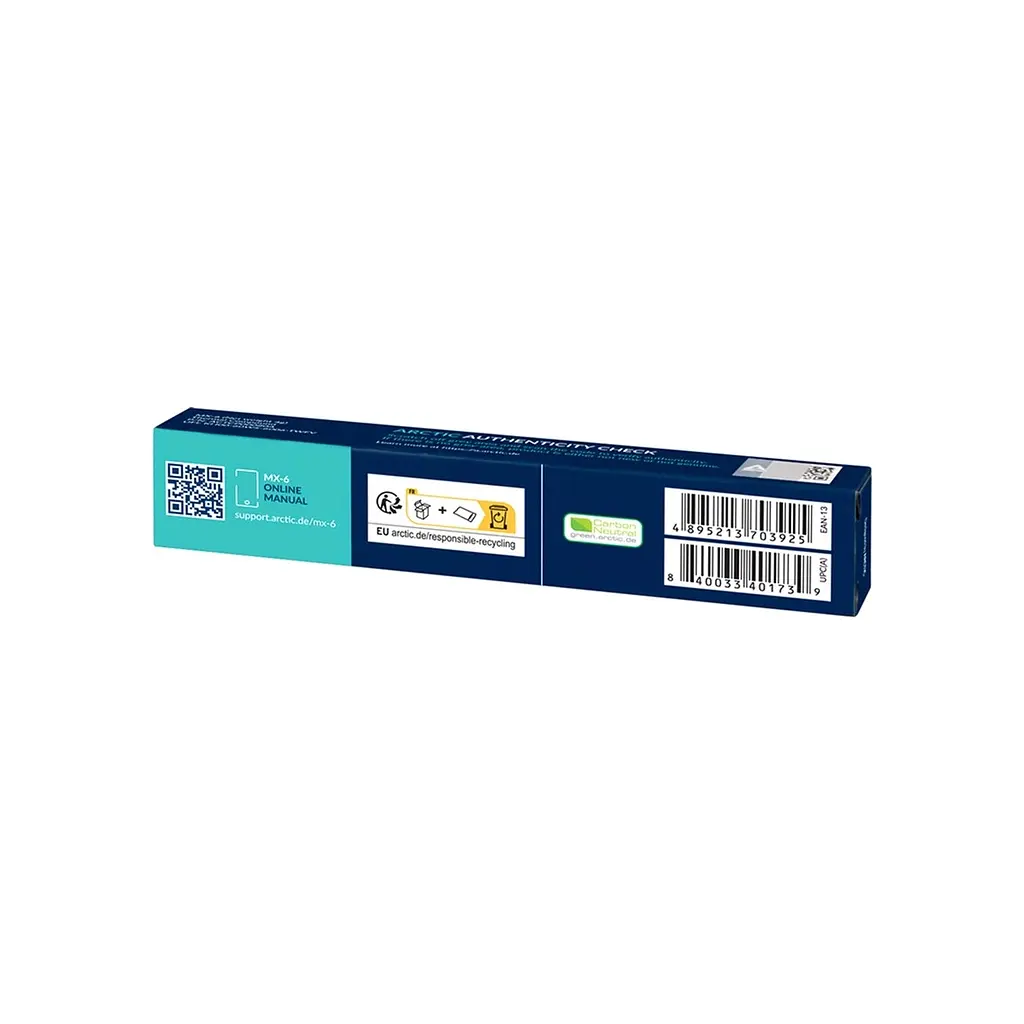 Термопаста Arctic MX-6. 4g (ACTCP00080A) - фото 3