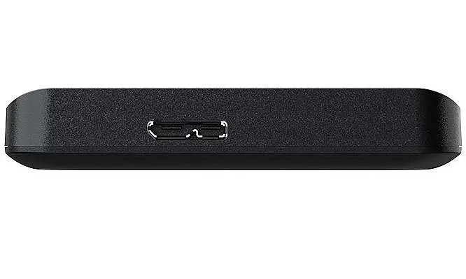 Зовнішній жорсткий диск Toshiba 2.5 1TB BLACK HDTB510EK3AA (HDTB510EK3AA) - фото 2