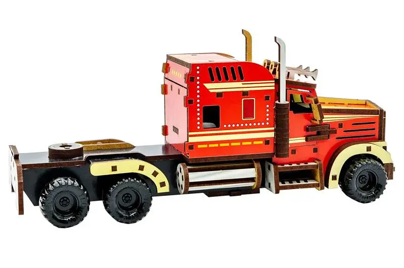 Конструктор Puz-00952 "Wood Truck", дерев'яний PuzzleOk - фото 2