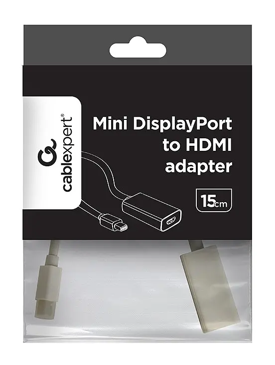 Адаптер-перетворювач Cablexpert A-mDPM-HDMIF-02-W - фото 4