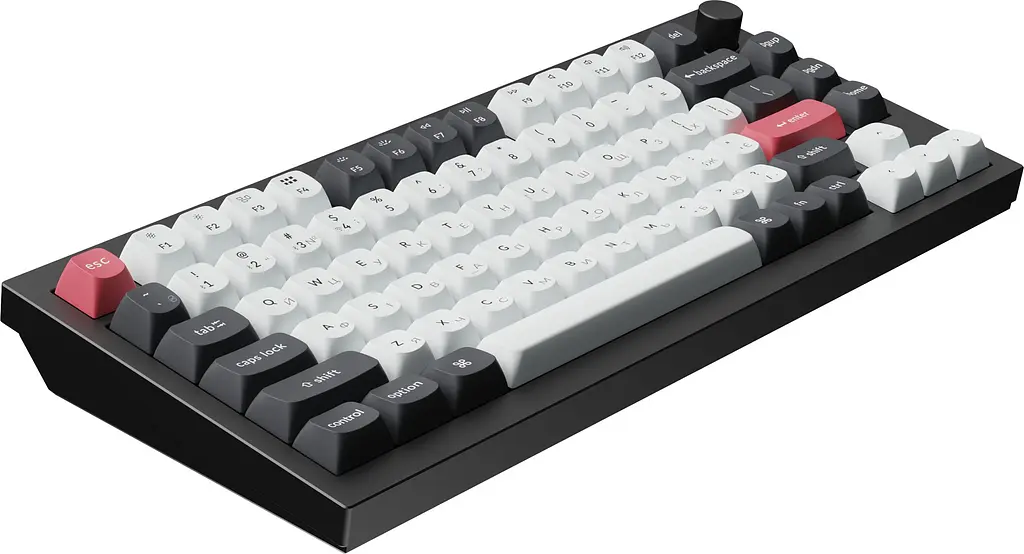 Клавіатура бездротова Keychron Q1 HE Magnetic Switch Black RGB (Q1H-M1-UA) - фото 5