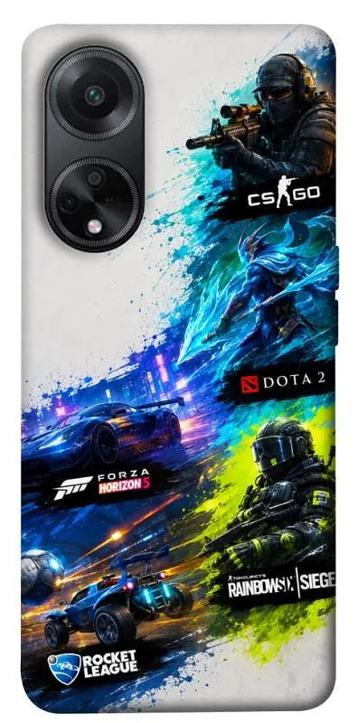 TPU чохол Demsky Full Throttle для Oppo A58 4G