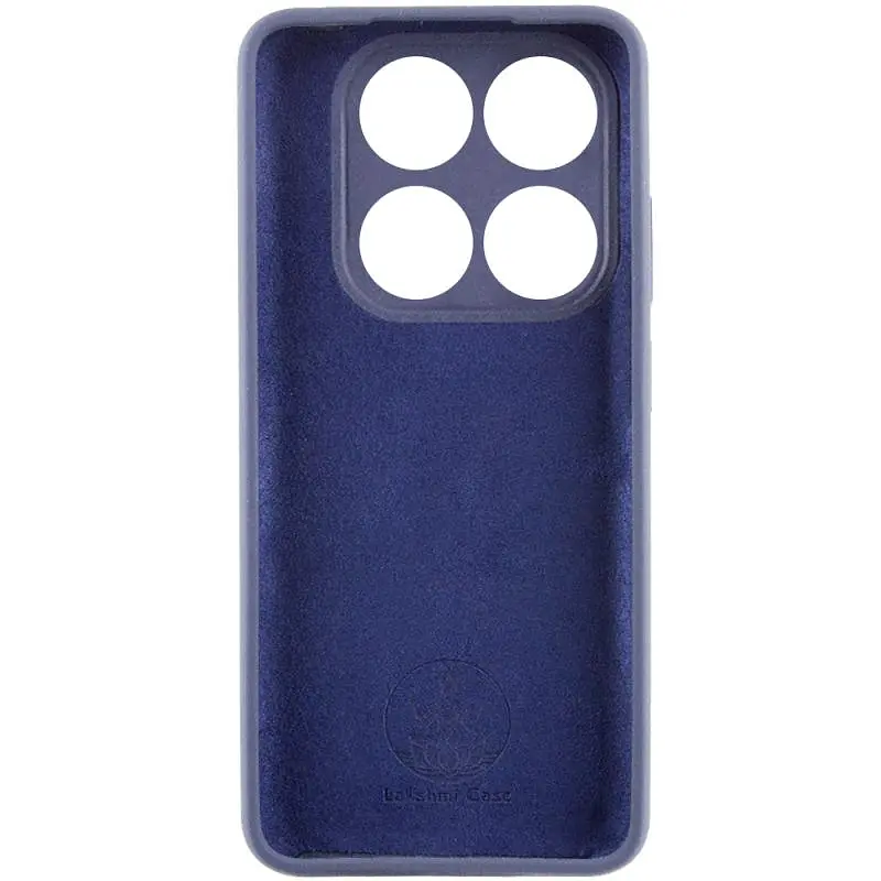 Чехол Silicone Cover Lakshmi Full Camera (AAA) для Xiaomi 14T Pro Темно-синий / Midnight blue - фото 2