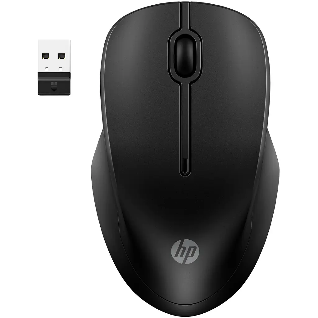 Мишка бездротова HP 255, 3 кн., 1600 dpi, чорна - фото 8