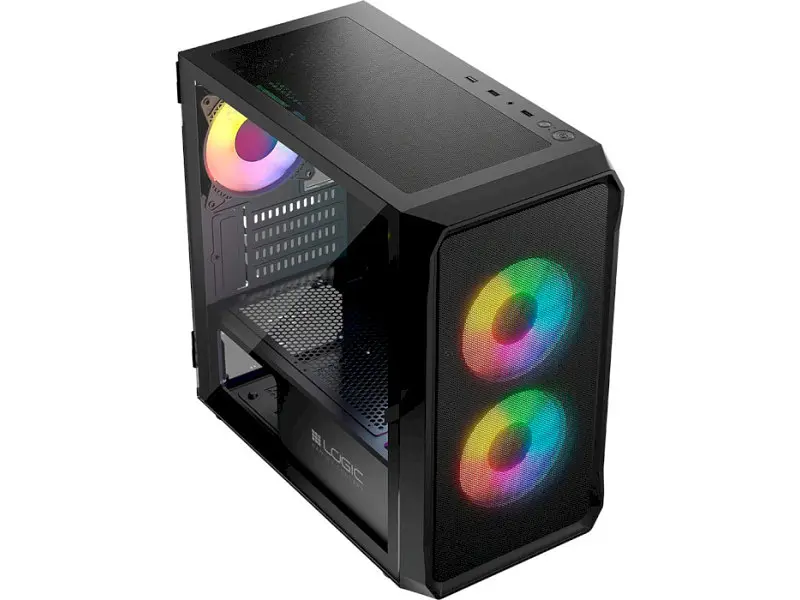 Корпус Logic Concept Portos ARGB Mini Black (AM-PORTOS-10-0000000-0002) - фото 12