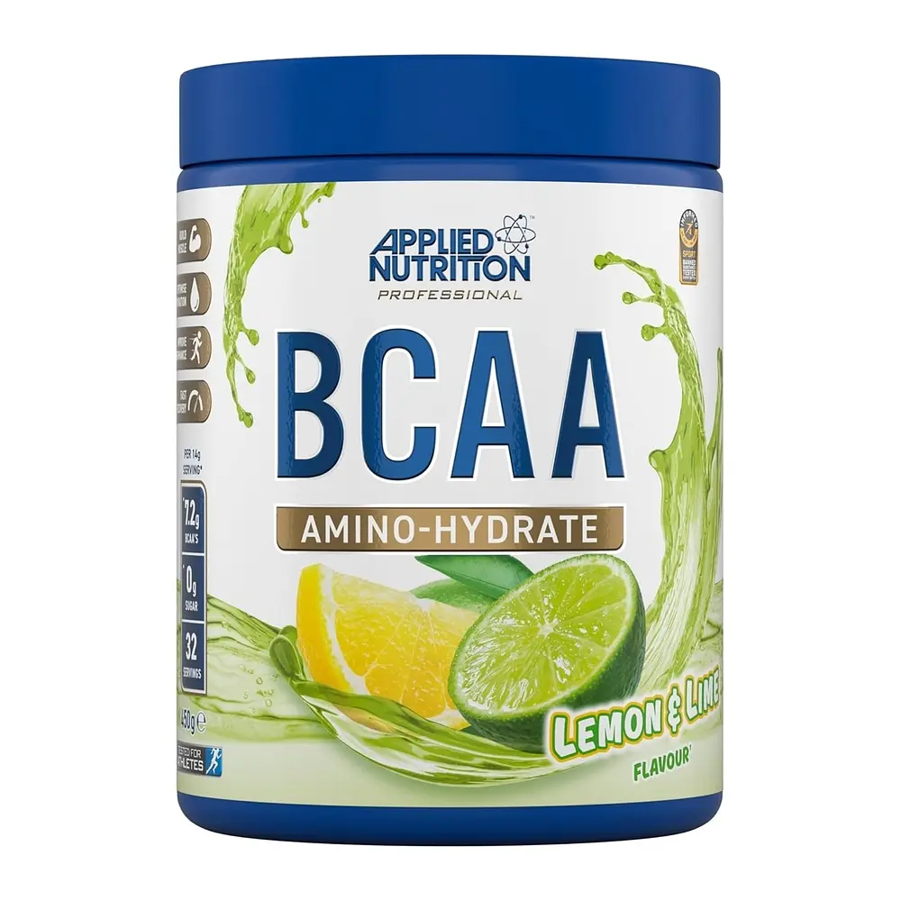 Амінокислота BCAA BCAA Amino Hydrate, 450 грам Лимон-лайм Applied Nutrition fit0023934