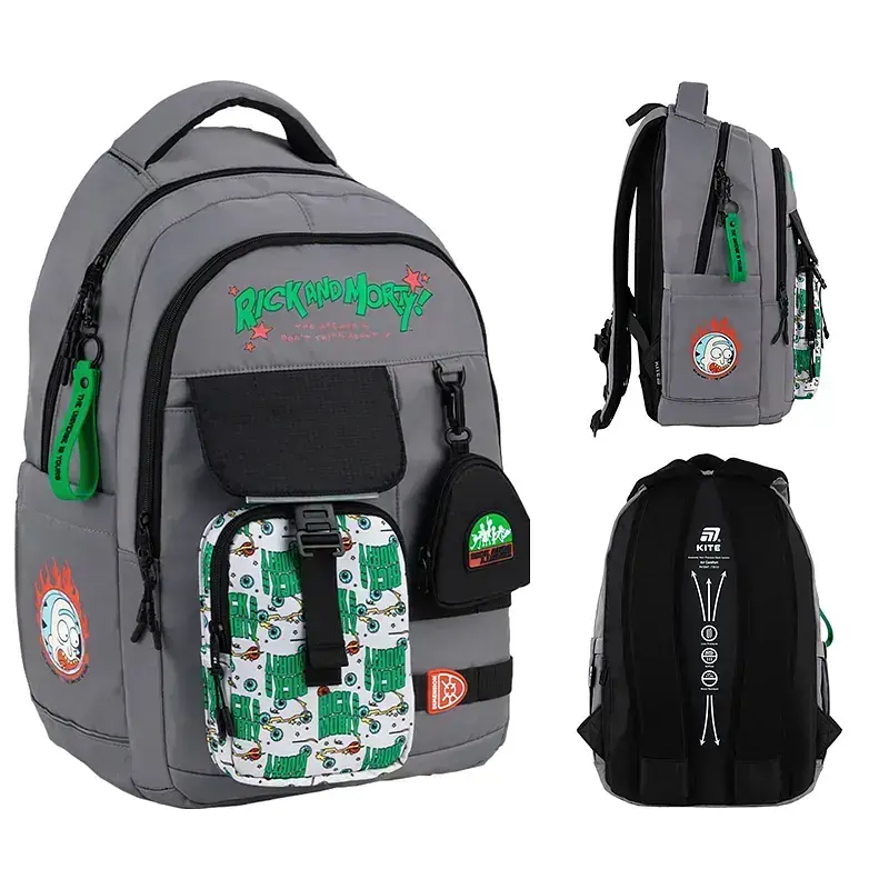Підлітковий рюкзак Kite Education Teens місткий та зручний для школи і міста (RM25-2597L)