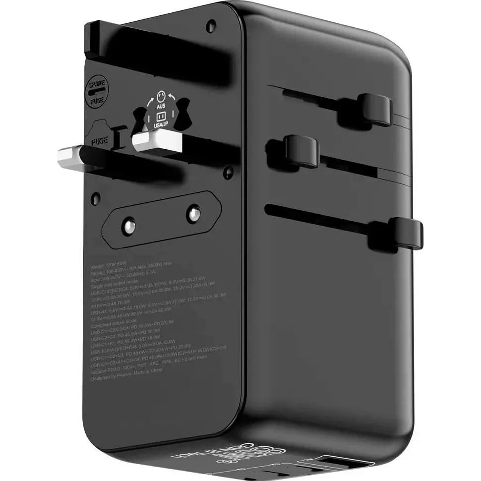 Сетевое зарядное устройство Proove Trip 85W Black [TATR85130001] [130288] - фото 6