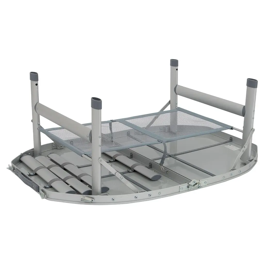 Стіл Bo-Camp Premium Oval 100x70 cm Grey (1404424) - фото 6