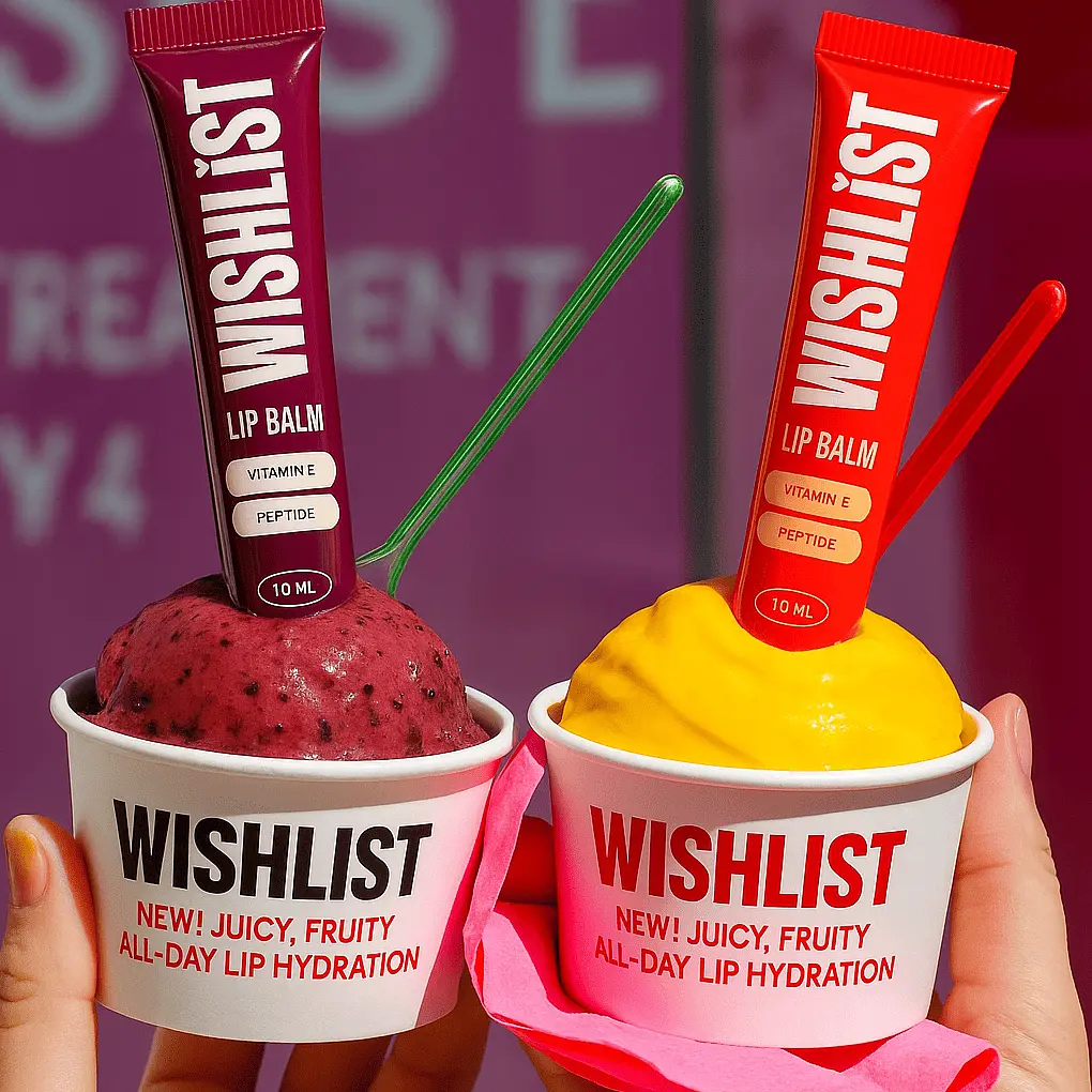 Бальзам-блиск для губ Velvet Coral Lip Gloss Balm Wishlist 10 мл - фото 9